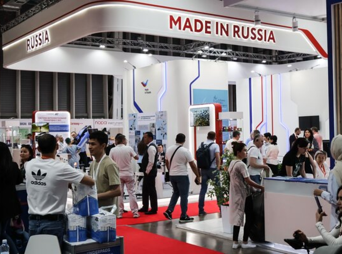 Коллективный стенд Made in Russia стал крупнейшим на выставке KIHE в Казахстане