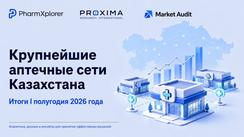 Крупнейшие аптечные сети Казахстана. Итоги I полугодия 2026 года